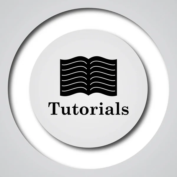 Tutorials-ikonen — Stockfoto