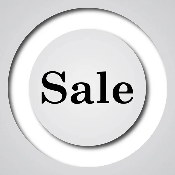 Sale Icon Internet Button White Background — Stock Photo, Image