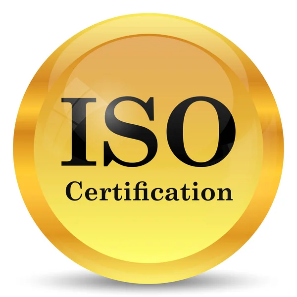 ISO certificatie pictogram — Stockfoto