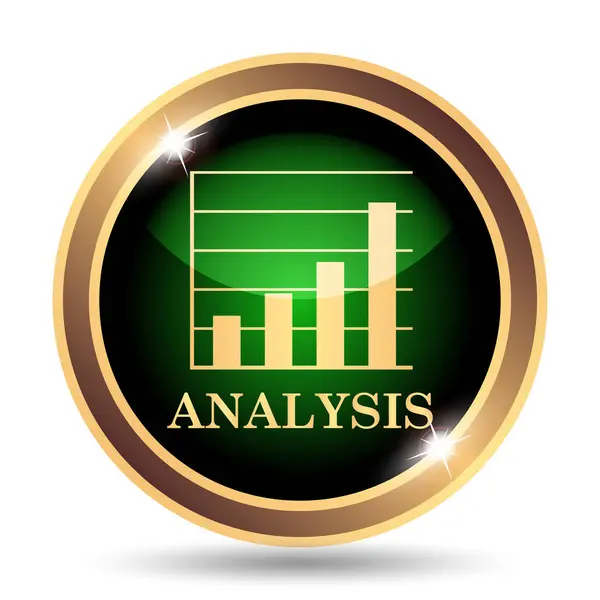 Icona di analisi — Foto Stock