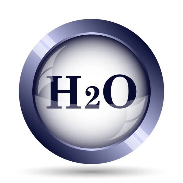 Icono H2O — Foto de Stock