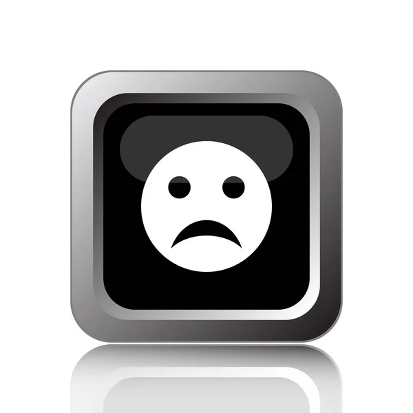 Sad smiley icon — Stock Photo, Image