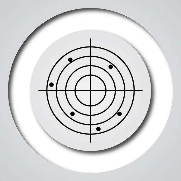 Radar icon — Stock Photo, Image