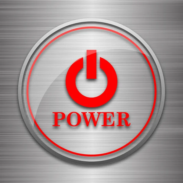 Power button icon — Stock Photo, Image