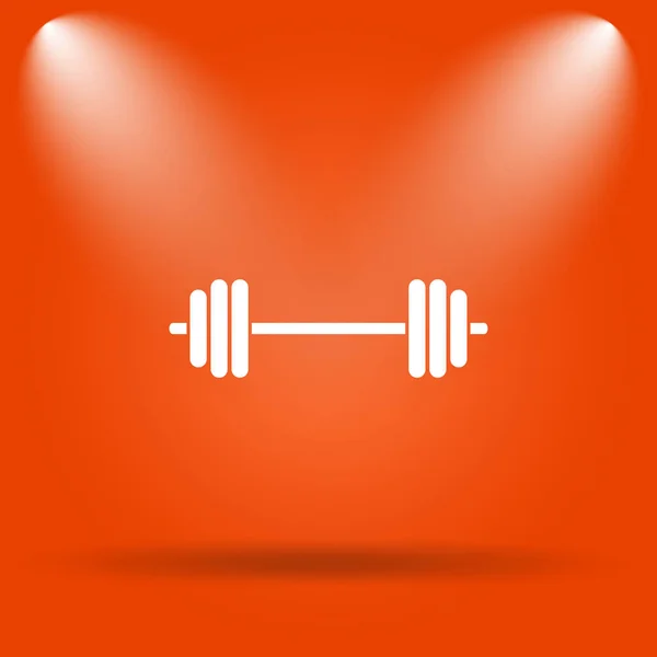 Weightlifting icon — Stock Photo, Image