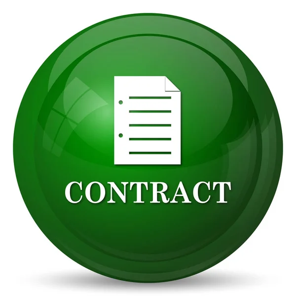 Contract icon — Stock Photo, Image