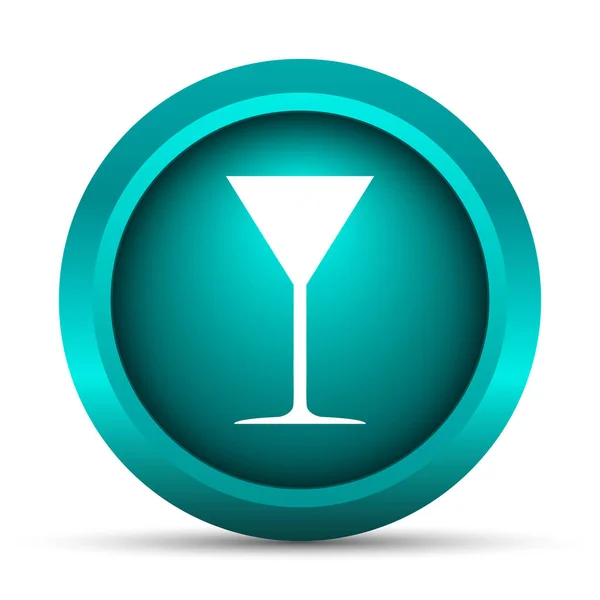 Icono de cristal de martini — Foto de Stock