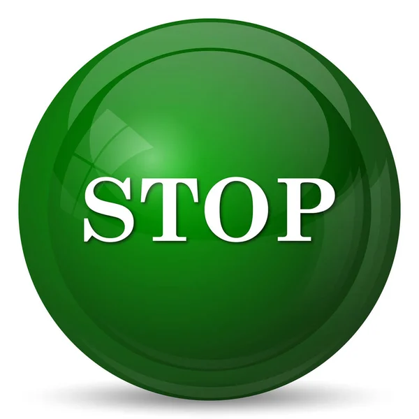 Stop pictogram — Stockfoto