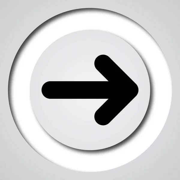 Right arrow icon — Stock Photo, Image