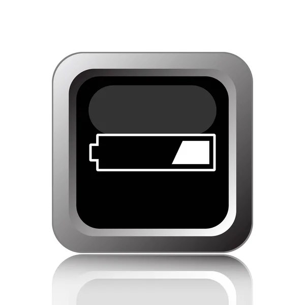 1 third charged battery icon — Stock Photo, Image