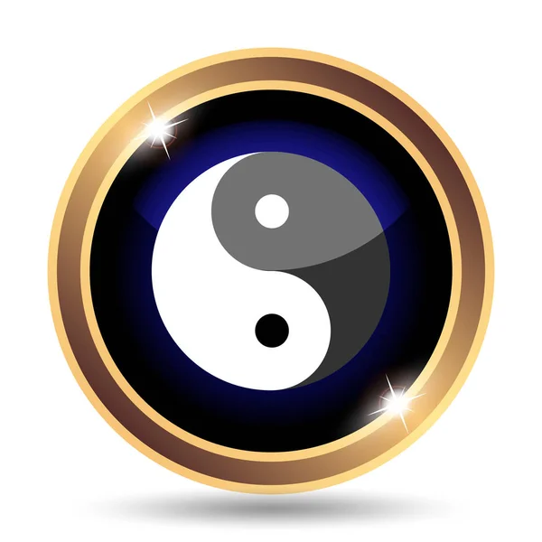 Icona Ying Yang — Foto Stock