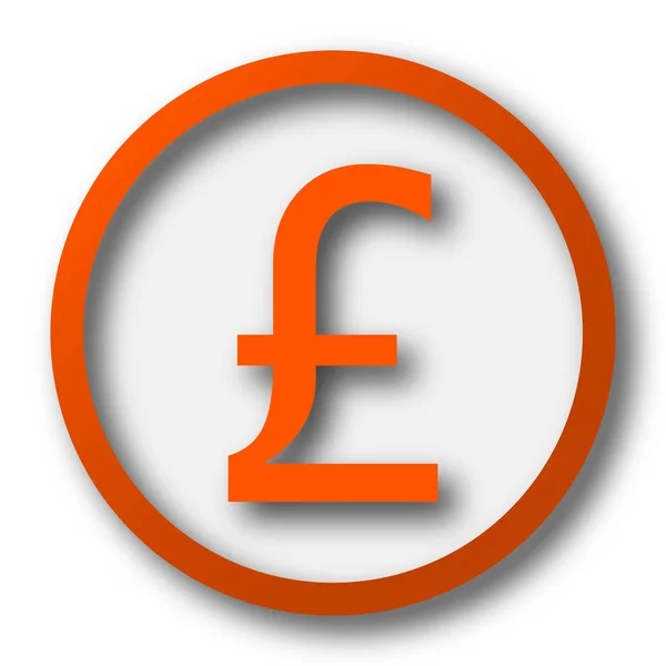 Pound icon — Stock Photo, Image