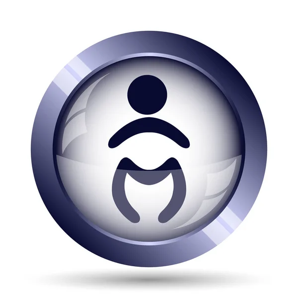 Baby icon — Stock Photo, Image