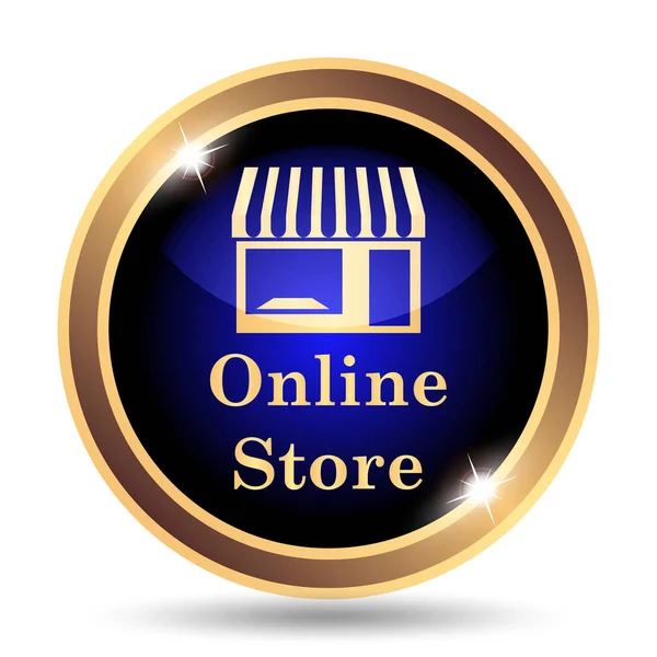 Icono de tienda online —  Fotos de Stock