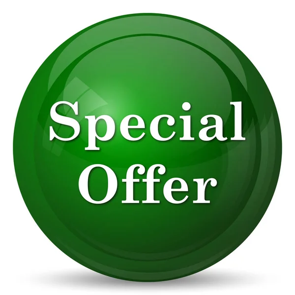 Special Offer Icon Internet Button White Background — Stock Photo, Image