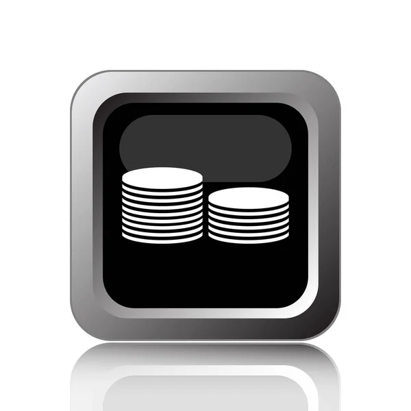 Münzen-Geld-Symbol — Stockfoto