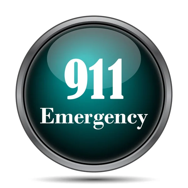 911 Ícone de emergência — Fotografia de Stock