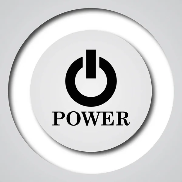 Power button icon — Stock Photo, Image