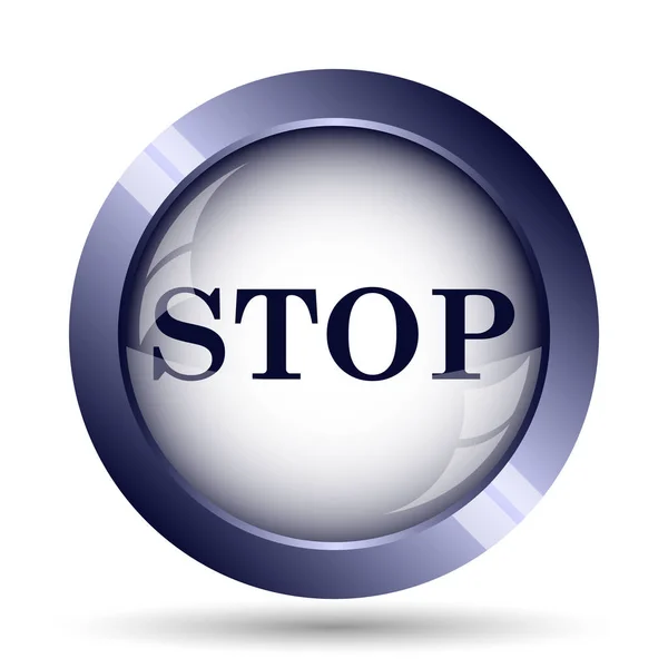 Stop pictogram — Stockfoto