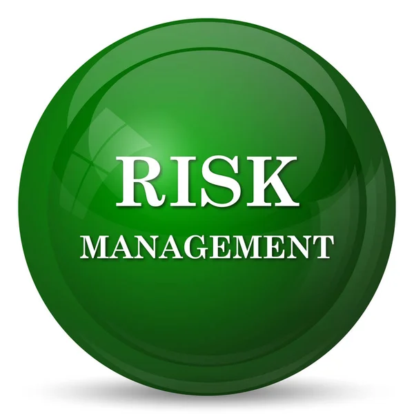 Ikona řízení rizika — Stock fotografie
