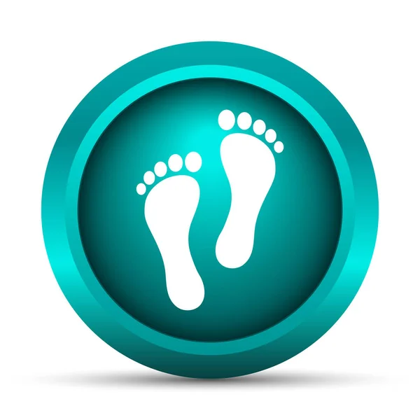 Foot print icon — Stock Photo, Image