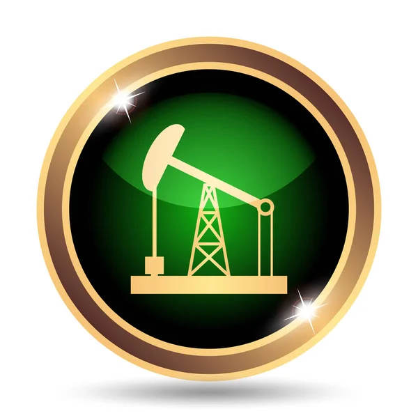 Oil pump icon — Stock Photo, Image