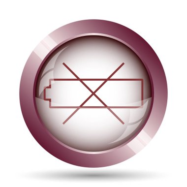 boş bir pil simgesi