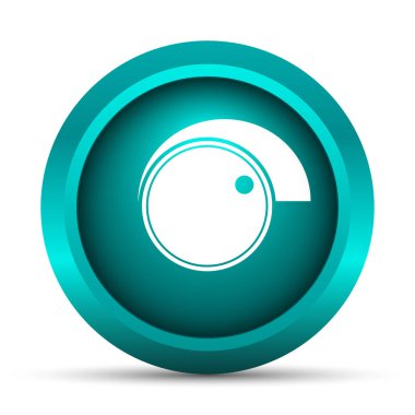 Ses denetimi simgesini. Beyaz arka plan üzerinde Internet düğmesi