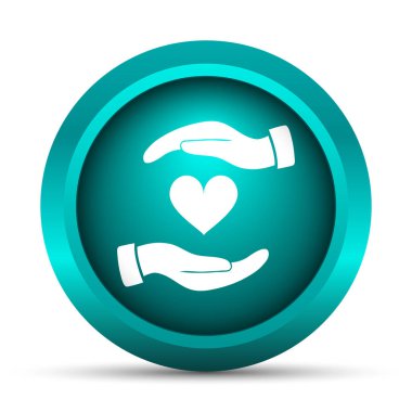 Kalp simgesini tutan eller