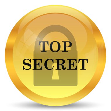 En iyi gizli simgesi. Beyaz arka plan üzerinde Internet düğmesi