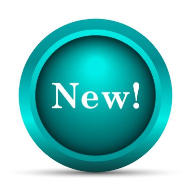 Yeni kutsal kişilerin resmi. Beyaz arka plan üzerinde Internet düğmesi