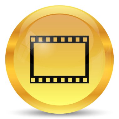 Fotoğraf simge. Beyaz arka plan üzerinde Internet düğmesi