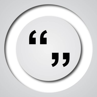 tırnak işareti simgesi