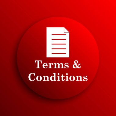 Şartlar ve koşullar simgesi