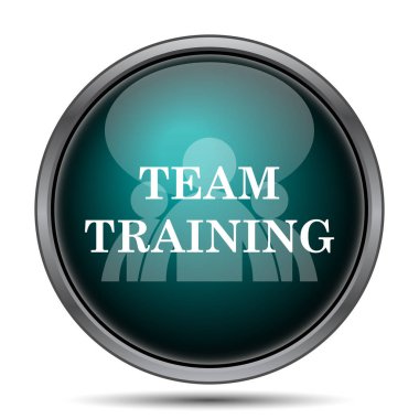 Takım eğitim simgesi. Beyaz arka plan üzerinde Internet düğmesi