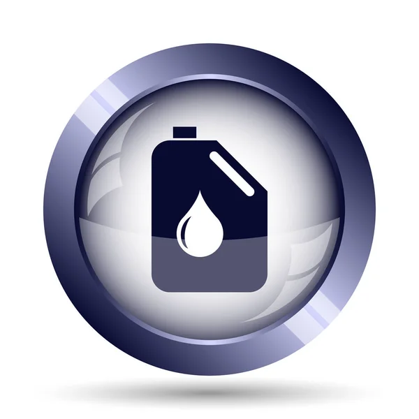 Oil can icon — Stock Photo, Image