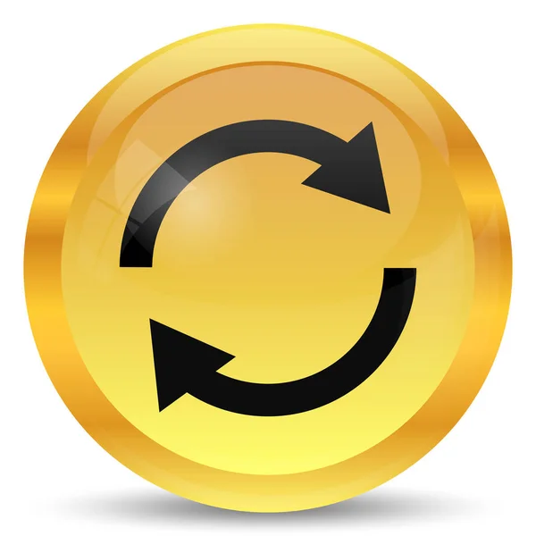 Reload two arrows icon — Stock Photo, Image
