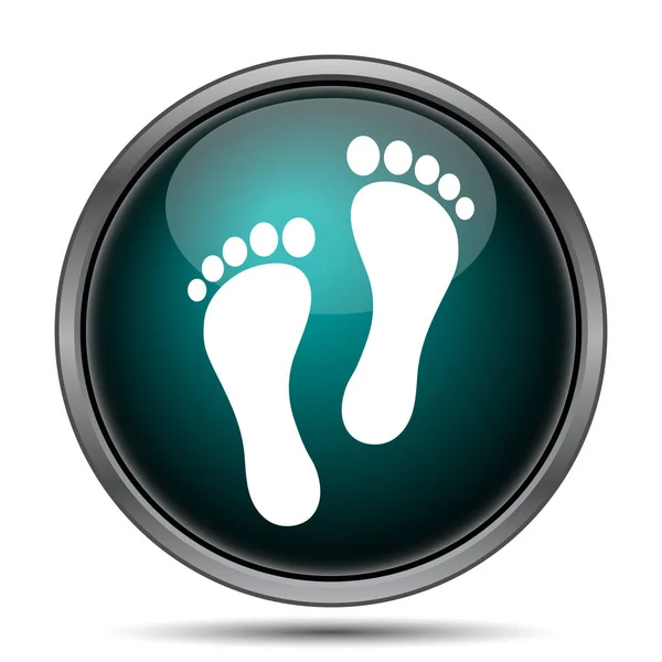 Foot print icon — Stock Photo, Image