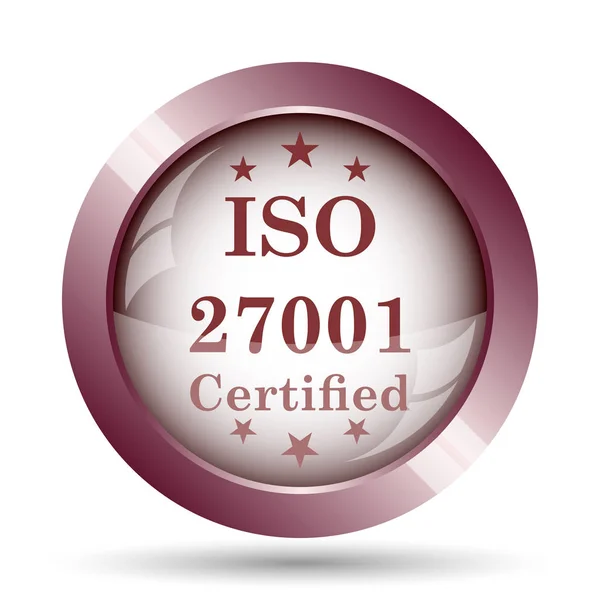ISO 27001 icon — Stock Photo, Image