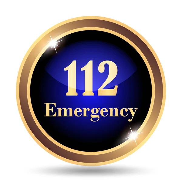 112 noodgevallen pictogram — Stockfoto