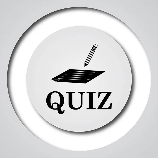 Quiz icon — Stock Photo, Image