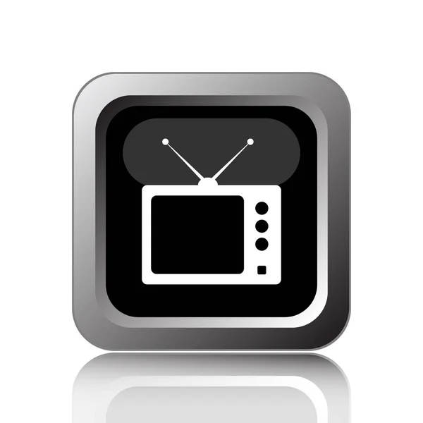 Ikona telewizji retro — Zdjęcie stockowe