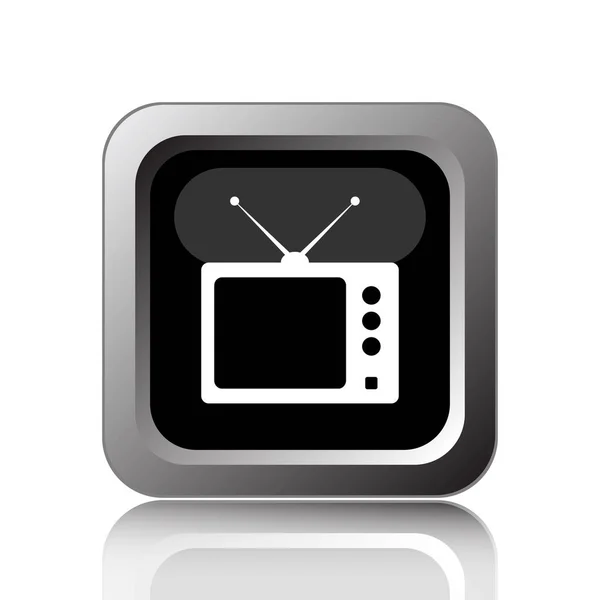 Icono retro TV — Foto de Stock