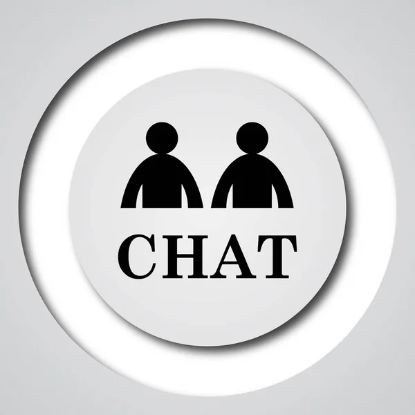 Icona chat — Foto Stock