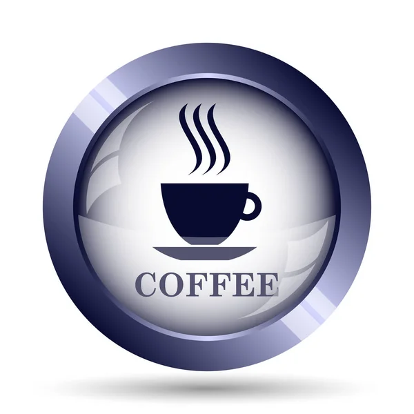Значок чашку кави — стокове фото
