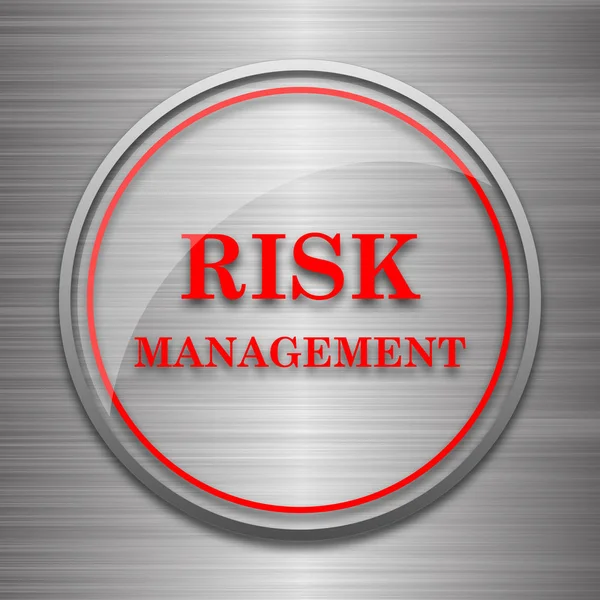 Icona di gestione del rischio — Foto Stock