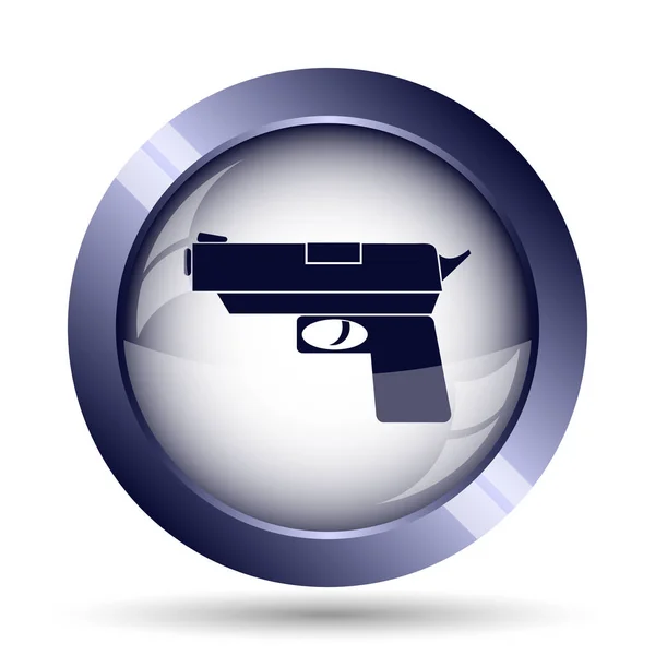 Zbraň ikona — Stock fotografie