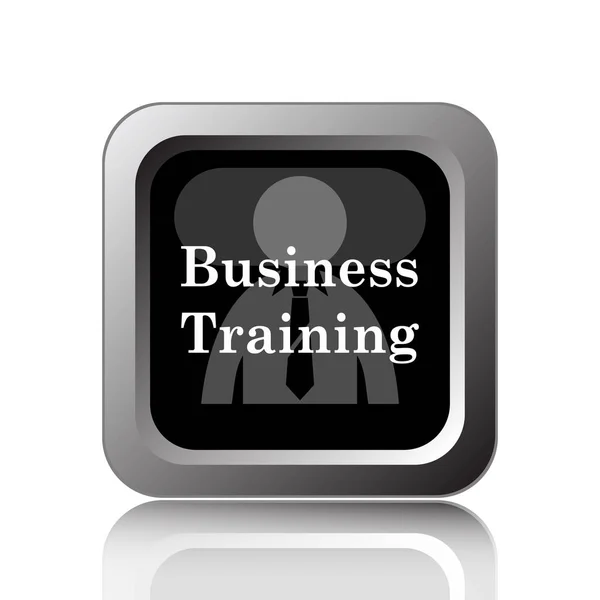 Business Training Icon Internet Button White Background — Stock Photo, Image