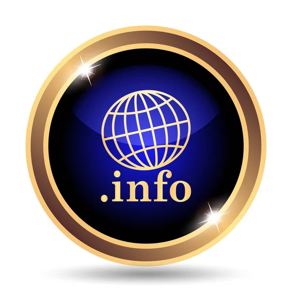.Info Icono — Foto de Stock