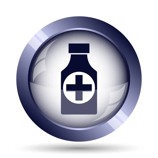 Pills bottle  icon — Stock Photo, Image